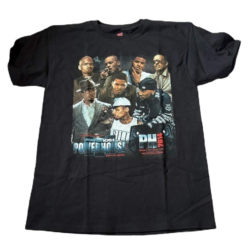 Vintage Powerhouse Philly T Shirt Rap ( J. Cole, Jerry, Childish) Medium 2014